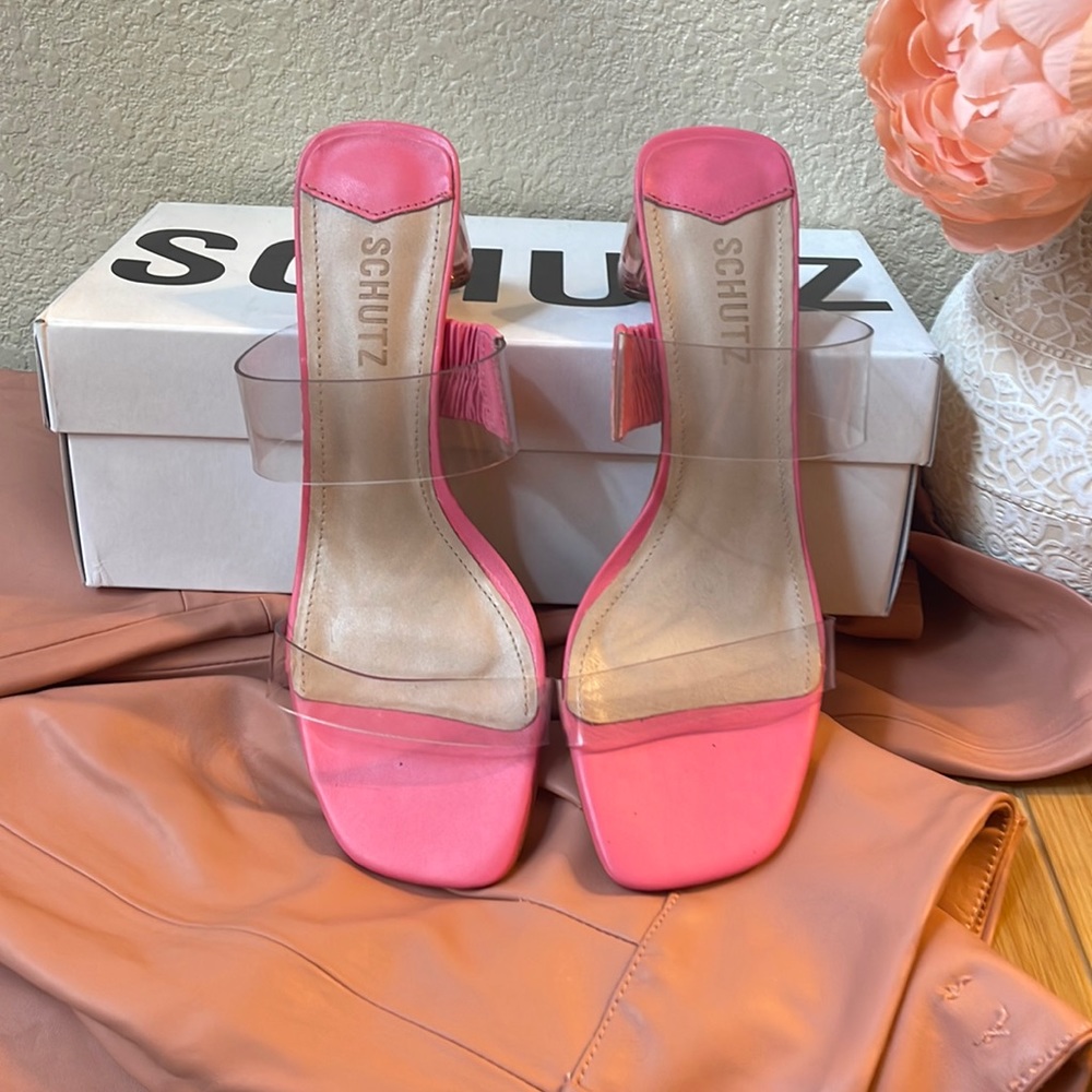Schutz clear sandal Ariella